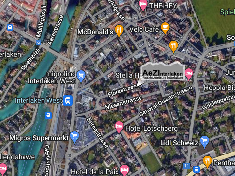 Lageplan AeZI (Stand 2023-09)